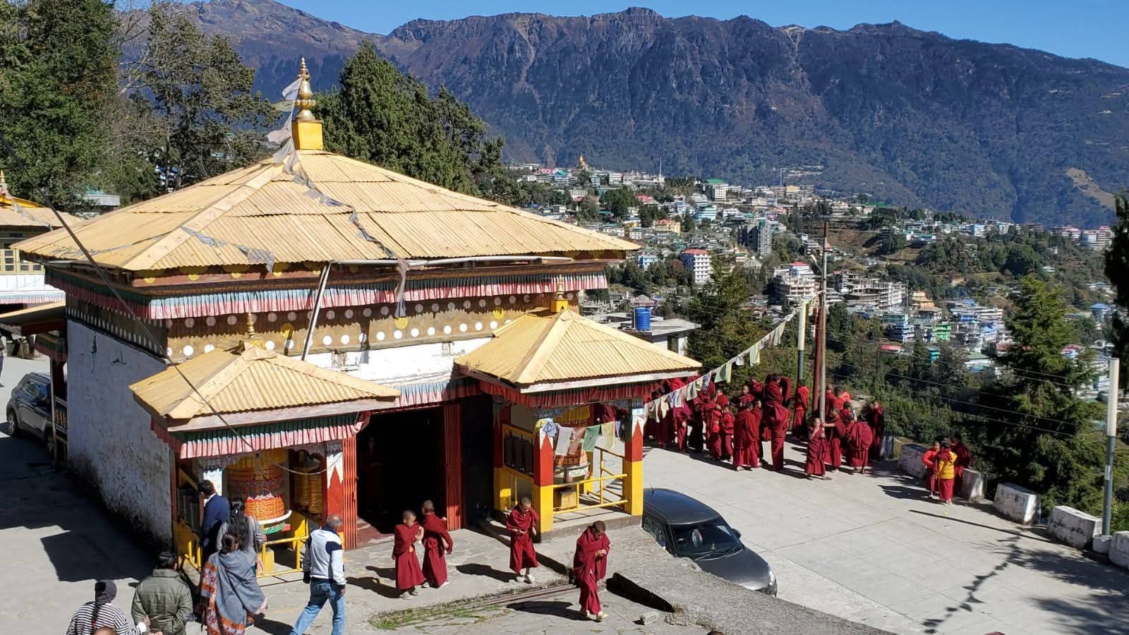 The Young Monks of Tawang — plate 1