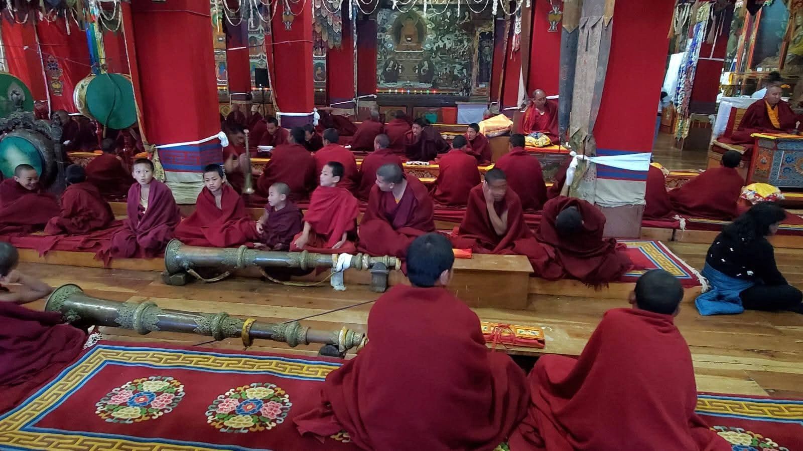 The Young Monks of Tawang — plate 2