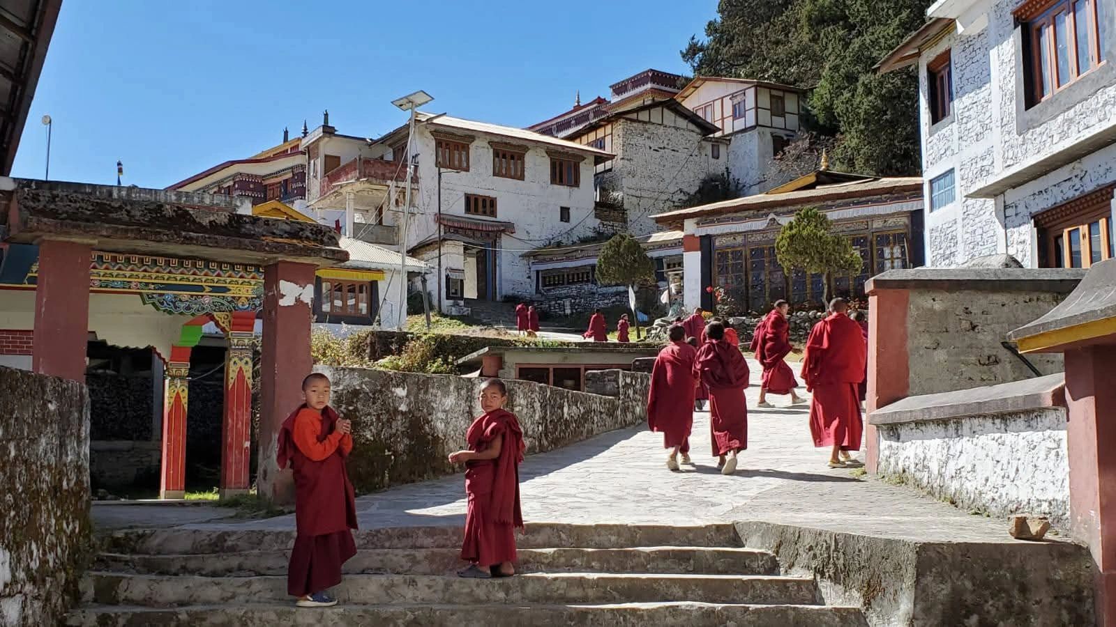 The Young Monks of Tawang — plate 3